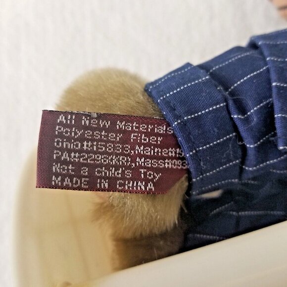 Brass Button Bears Baxter Daisy 12" Plush 1900s new with Tags Pickford Bears - Picture 13 of 16